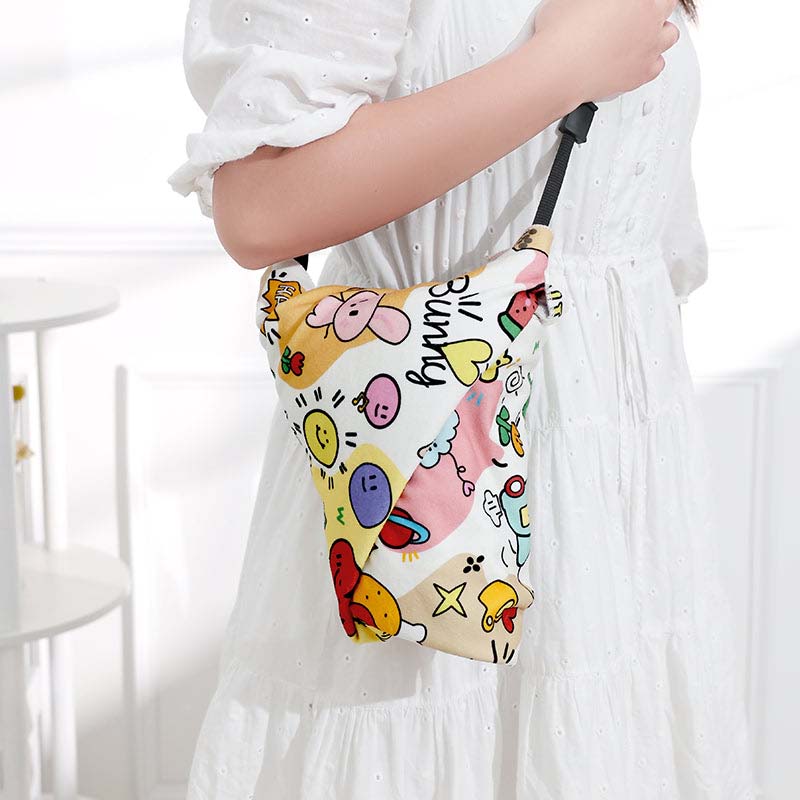 Magic Self-adhesive Cloth Protective Wrap Pouch Case Cosmetic Bag