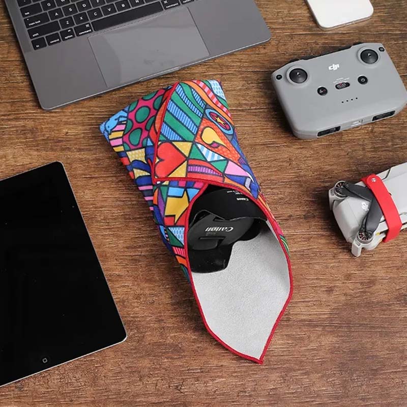 Magic Self-adhesive Cloth Protective Wrap Pouch Case Cosmetic Bag