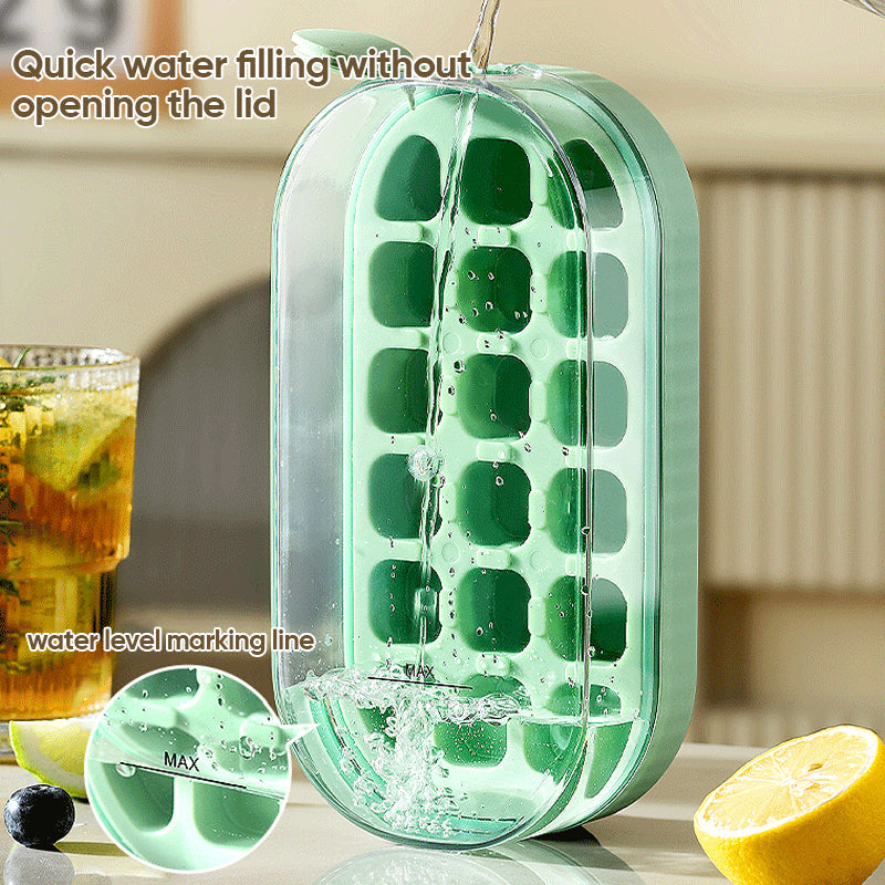 Press The Ice Cube Box