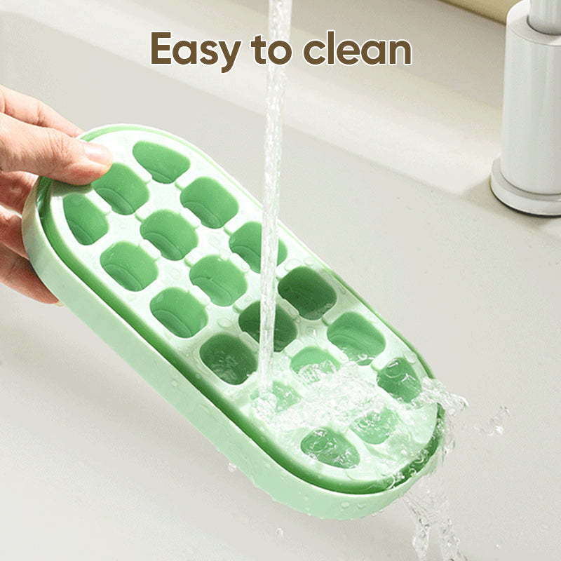 Press The Ice Cube Box