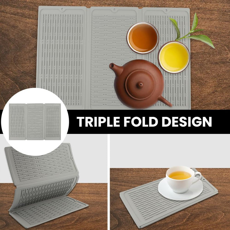 Silicone Drying Mat For Kitchen Counter