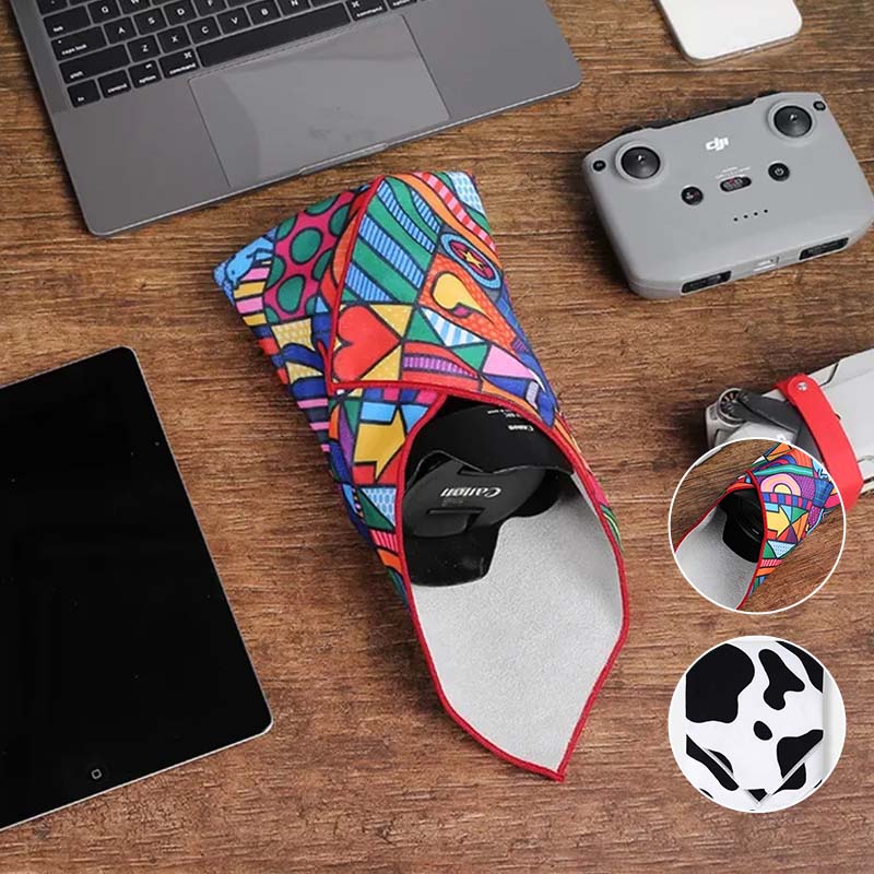 Magic Self-adhesive Cloth Protective Wrap Pouch Case Cosmetic Bag