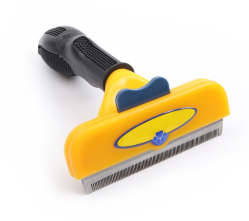 Pet hair removal brush