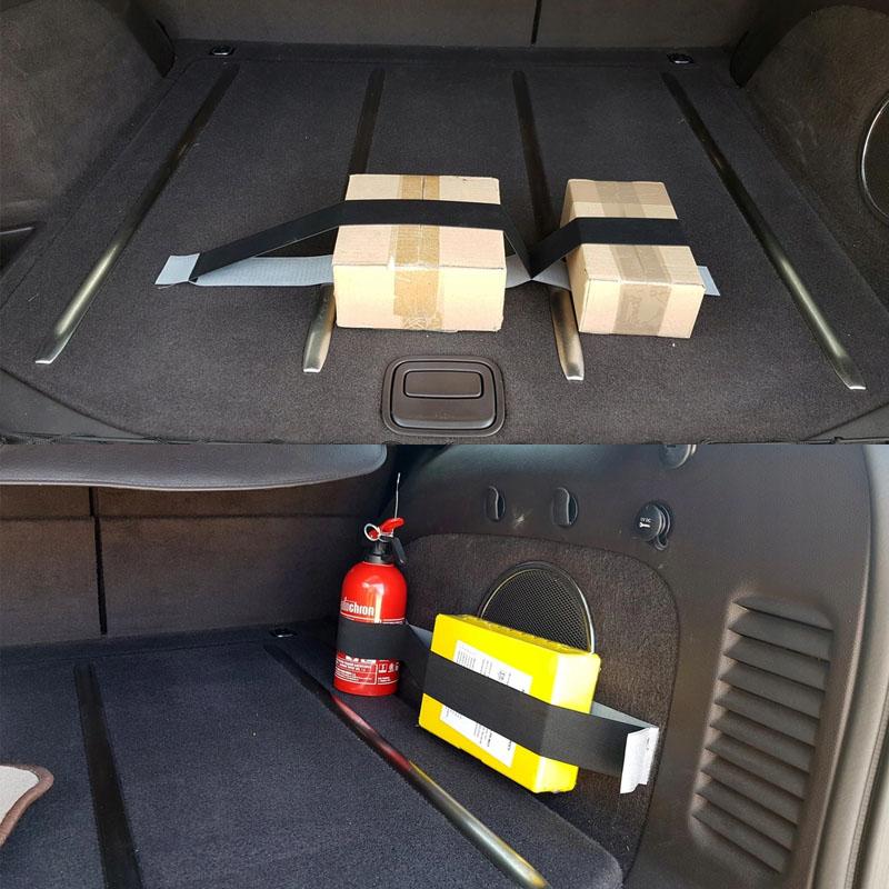 Car Trunk Stowage Fixing Velcro Straps