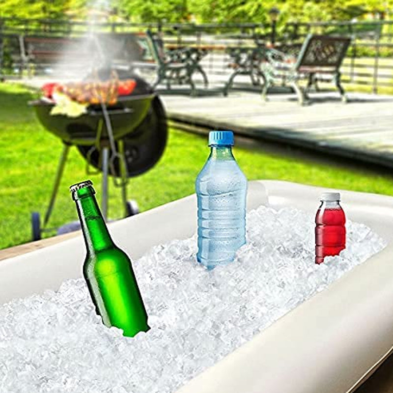 Cup Hole Floating Row PVC Inflatable Ice Bar