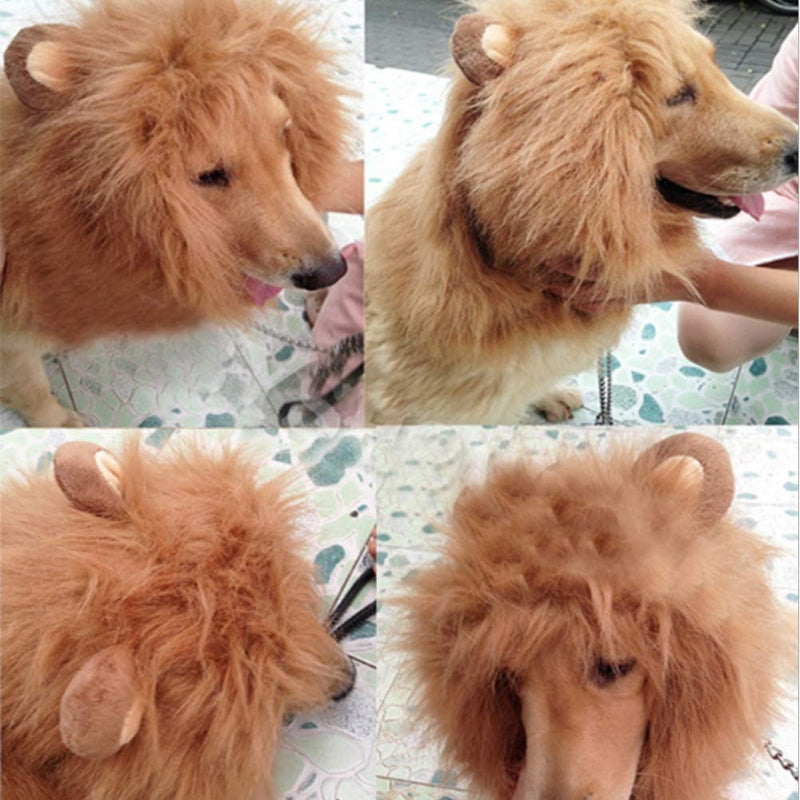 Lion Mane Wig for Dogs