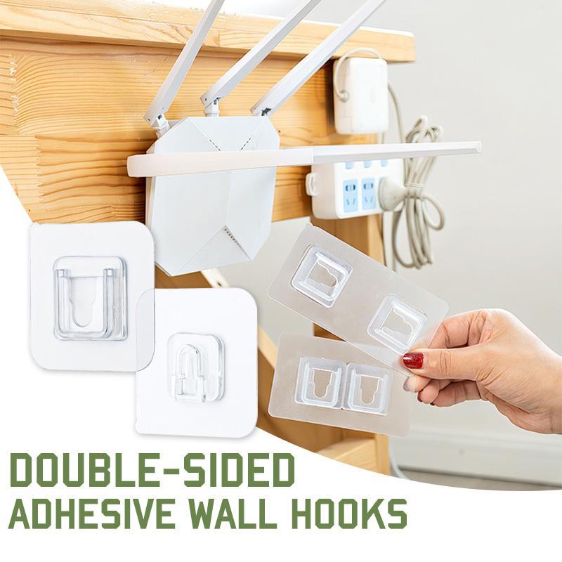 Double-sided Adhesive Wall Hooks (5 Sets)