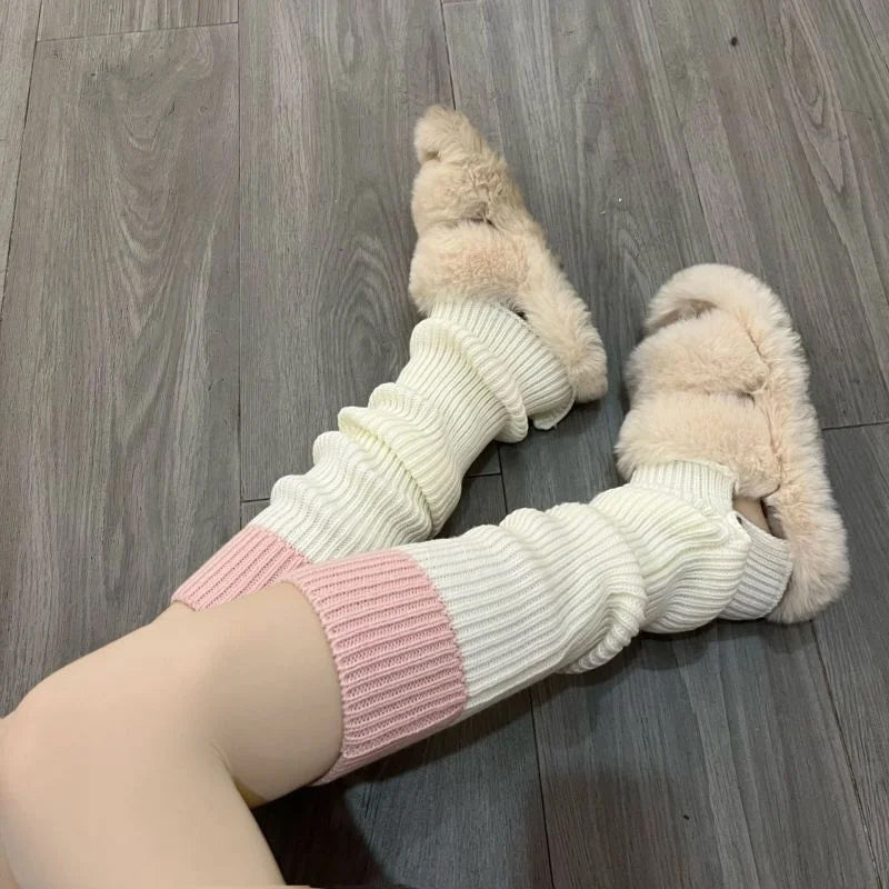 Fashion Knit Warm Long Socks