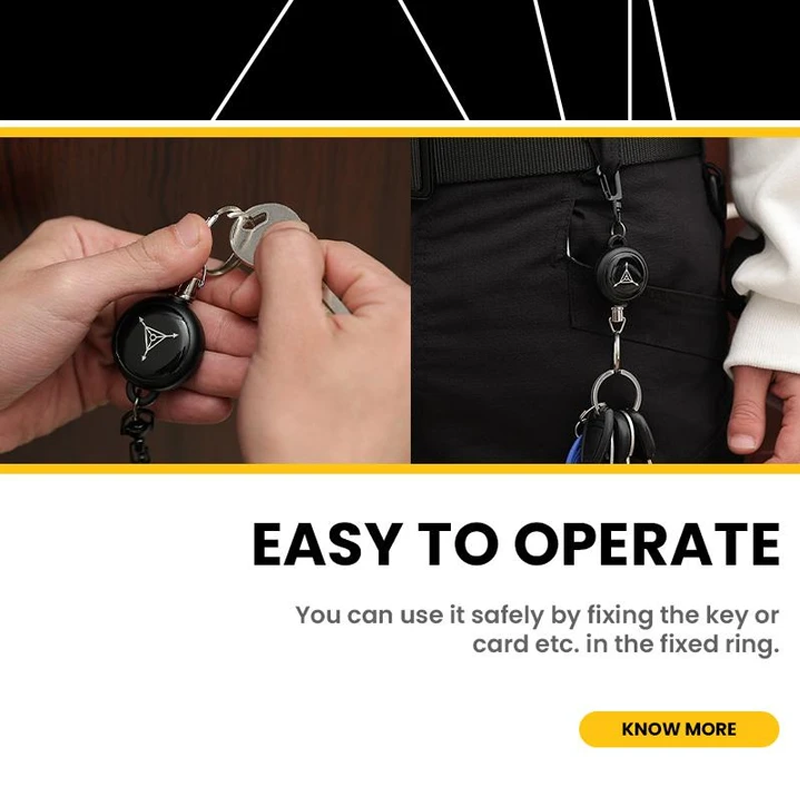 Portable Telescopic Keychain