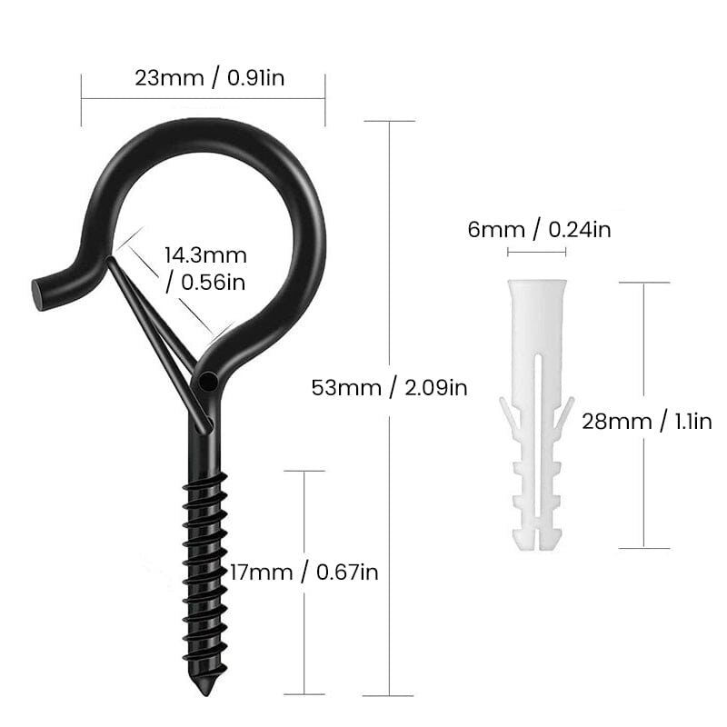 Anti-Drop Bonsai Hooks