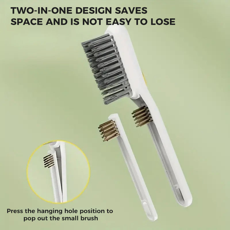 2-in-1 Multifunctional Press Type Cleaning Brush