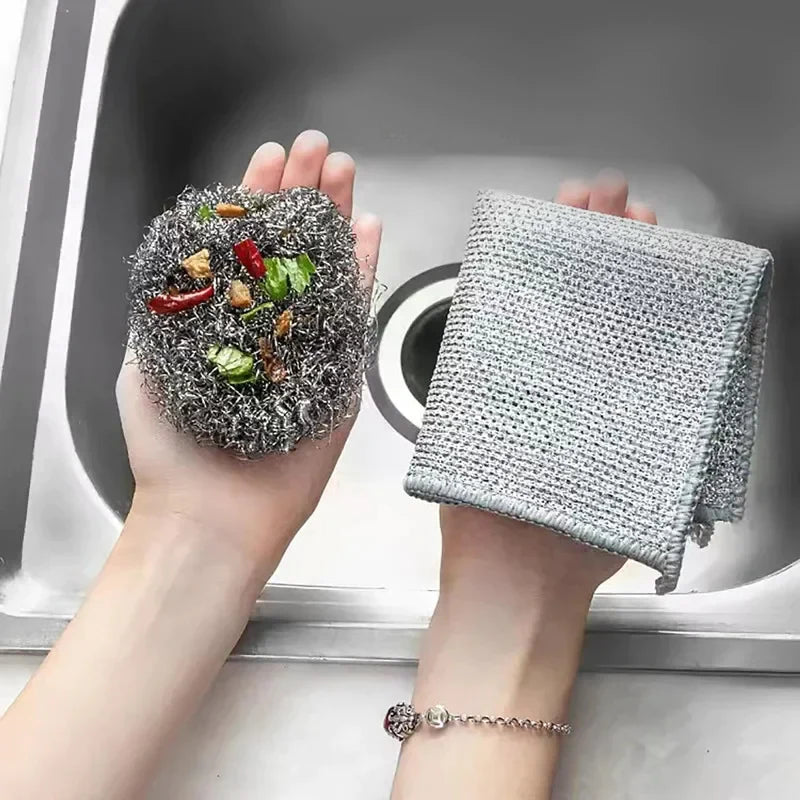 Multifunctional Non-scratch Wire Dishcloth