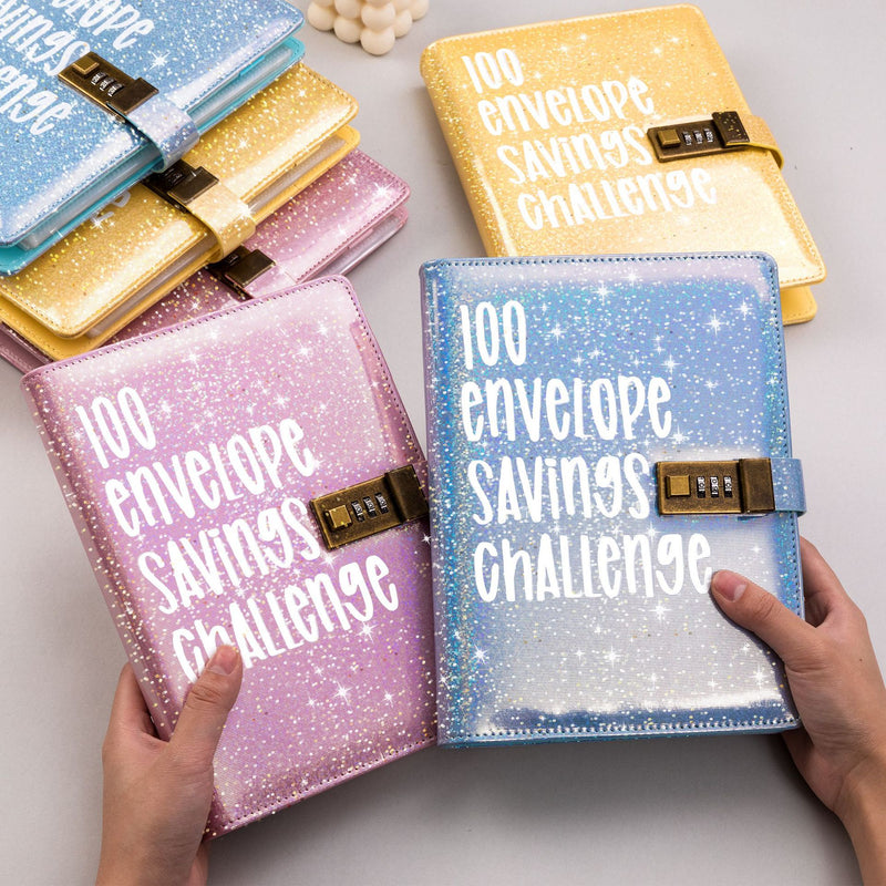 100 Envelope Challenge Binder【Buy 2 Get 5% Off】