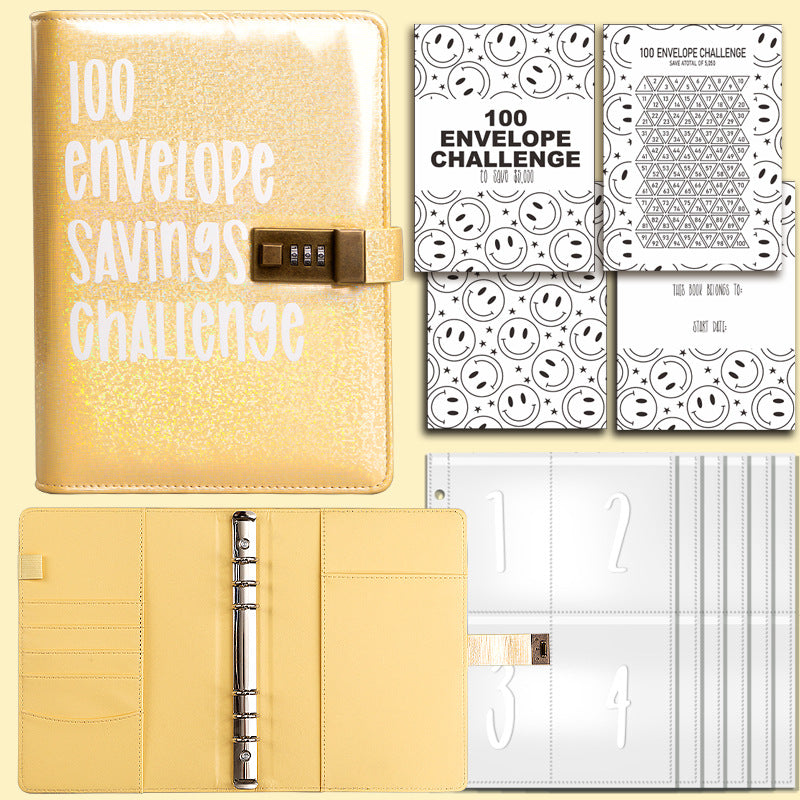 100 Envelope Challenge Binder【Buy 2 Get 5% Off】