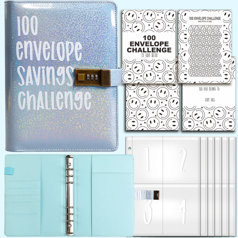 100 Envelope Challenge Binder【Buy 2 Get 5% Off】