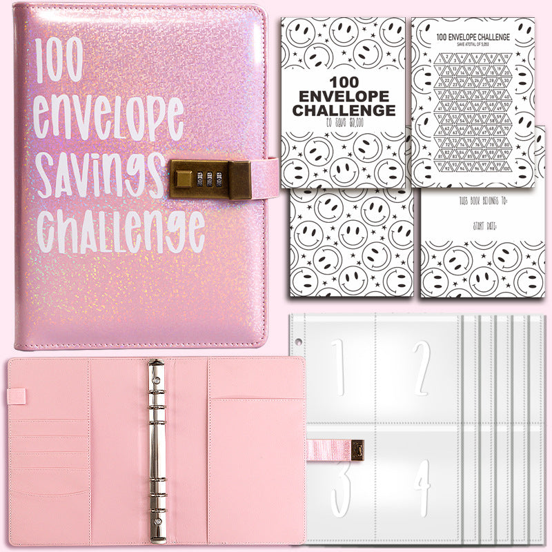 100 Envelope Challenge Binder【Buy 2 Get 5% Off】