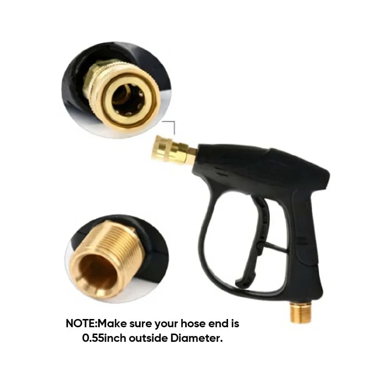 Enhance Your Car Washing Experience -  Foam Cannon Dual Connector Accessory