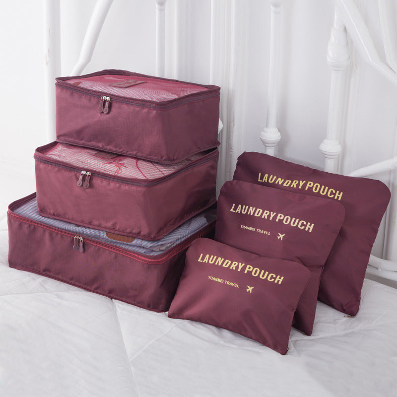 Luggage Packing Organizer Set (6 Pcs)