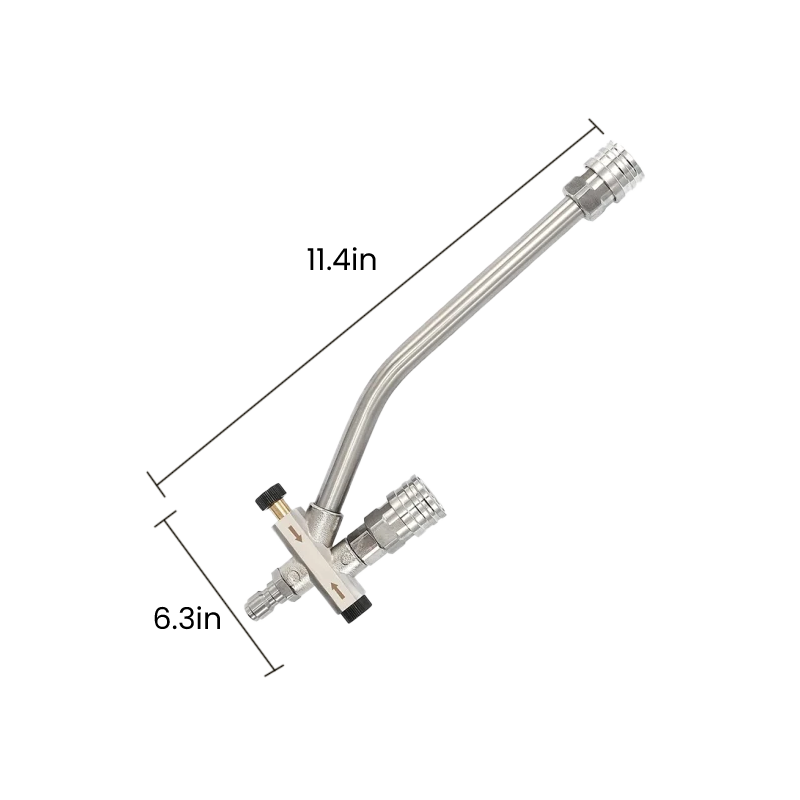 Enhance Your Car Washing Experience -  Foam Cannon Dual Connector Accessory