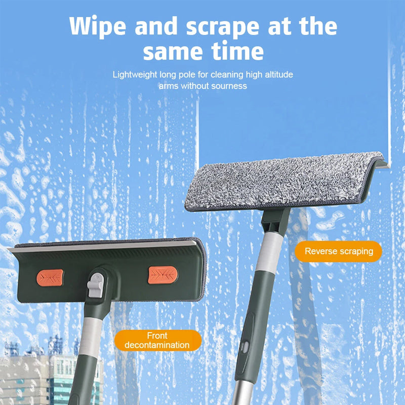 2-in-1 Squeegee for Window Cleaning Kit