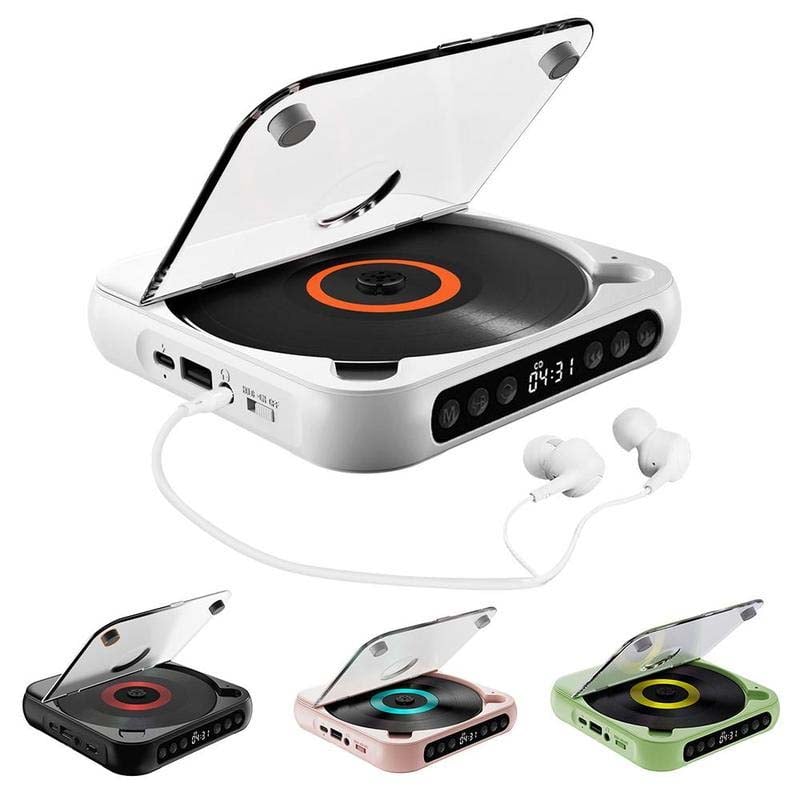Portable Bluetooth-compatible CD Player