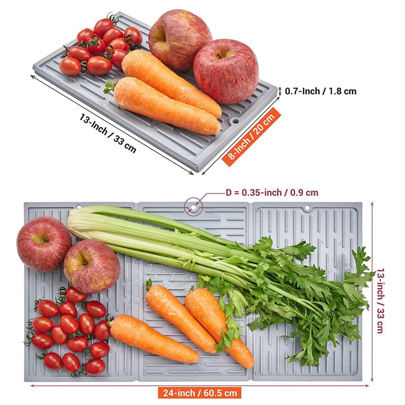 Silicone Drying Mat For Kitchen Counter