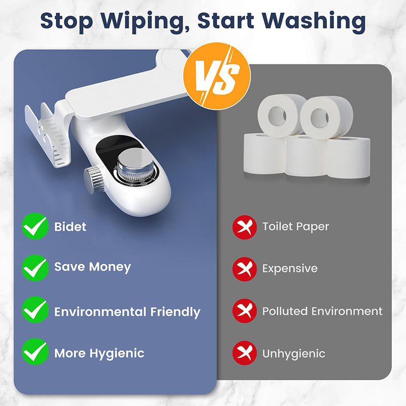 Bidet Attachment for Toilet with Filters
