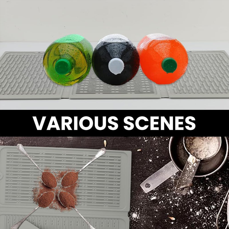 Silicone Drying Mat For Kitchen Counter