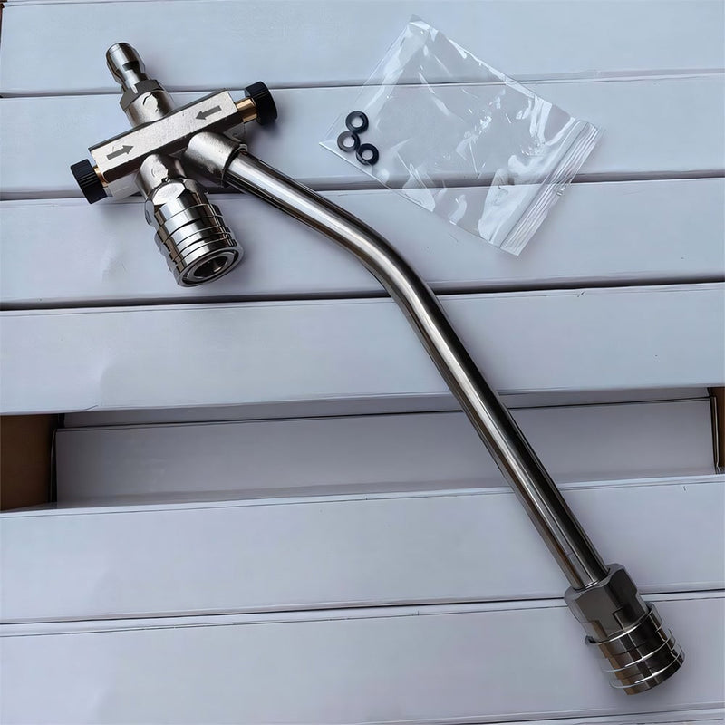 Enhance Your Car Washing Experience -  Foam Cannon Dual Connector Accessory