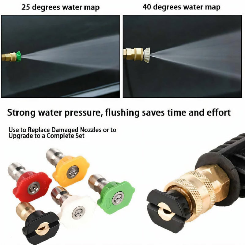 Enhance Your Car Washing Experience -  Foam Cannon Dual Connector Accessory