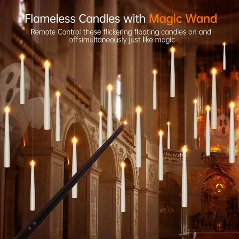 Magical Floating Candles for Halloween/Christmas Decoration