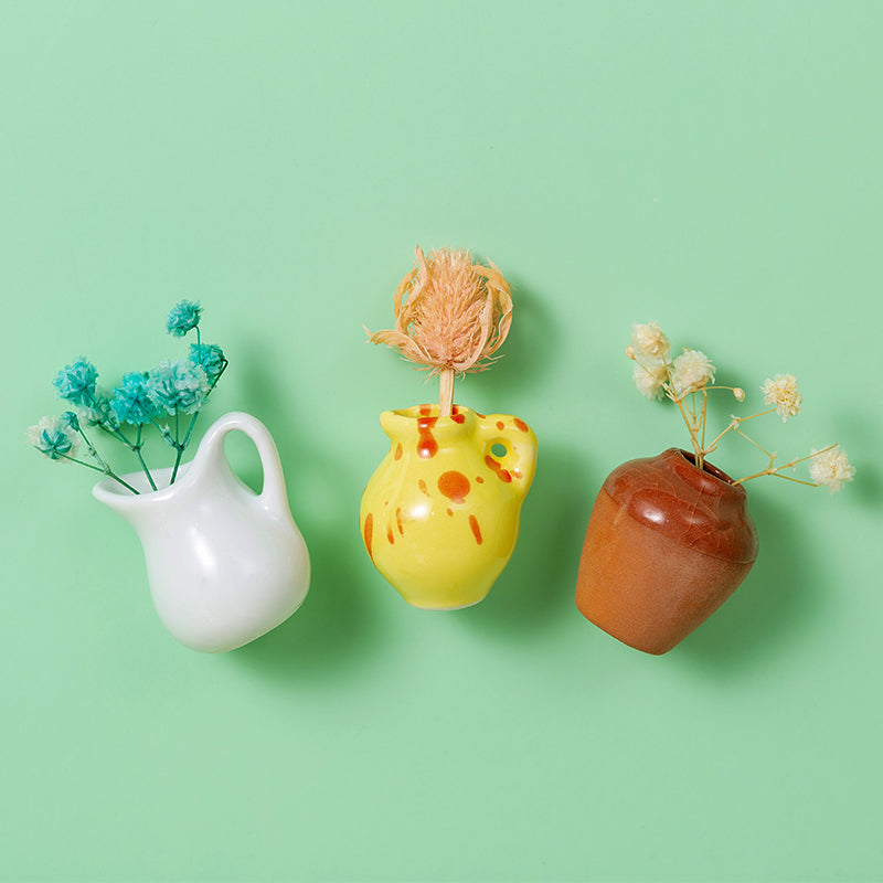 Magnetic Vase Fridge Stickers