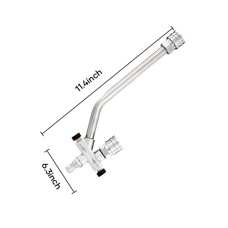Enhance Your Car Washing Experience -  Foam Cannon Dual Connector Accessory