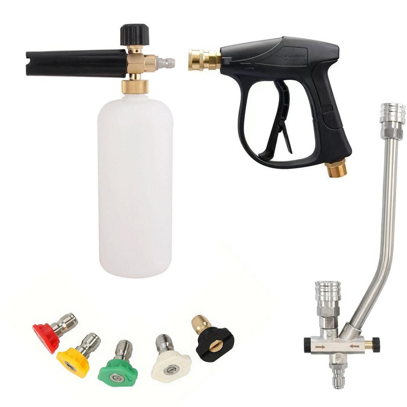 Enhance Your Car Washing Experience -  Foam Cannon Dual Connector Accessory