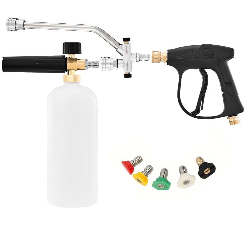 Enhance Your Car Washing Experience -  Foam Cannon Dual Connector Accessory