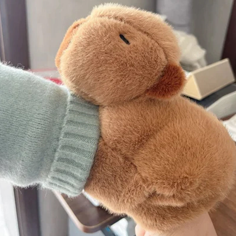 Capybara Plush Snap-on Bracelet
