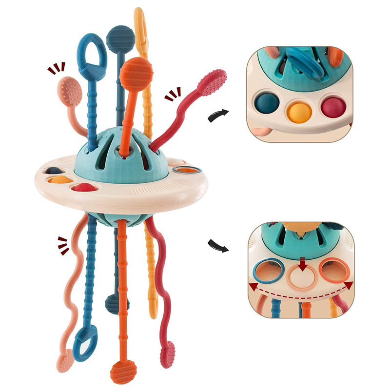 Pre-Sale>>UFO Silicone Pulling Toy