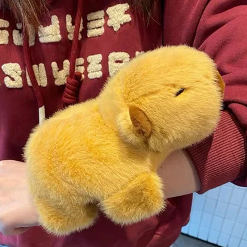 Capybara Plush Snap-on Bracelet