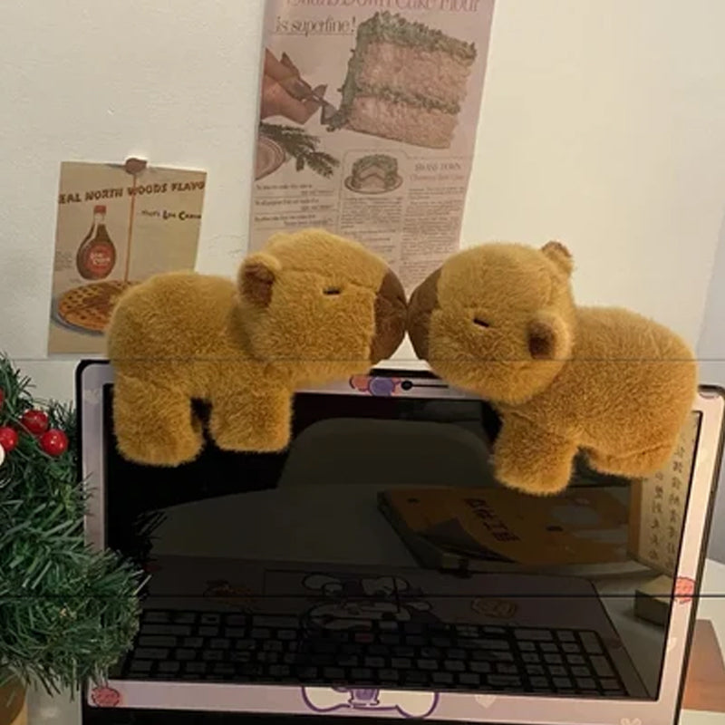 Capybara Plush Snap-on Bracelet