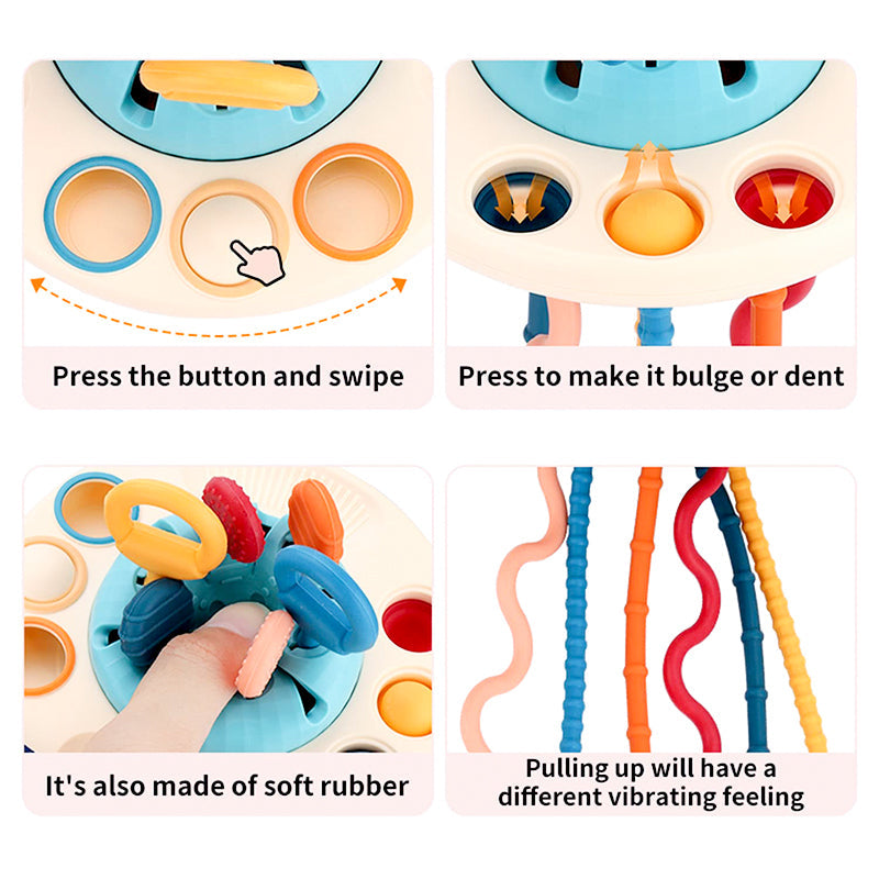 Pre-Sale>>UFO Silicone Pulling Toy