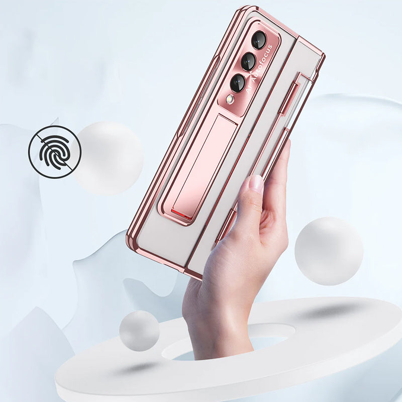 Enhanced Version of Hinge Folding Shell Case For Samsung