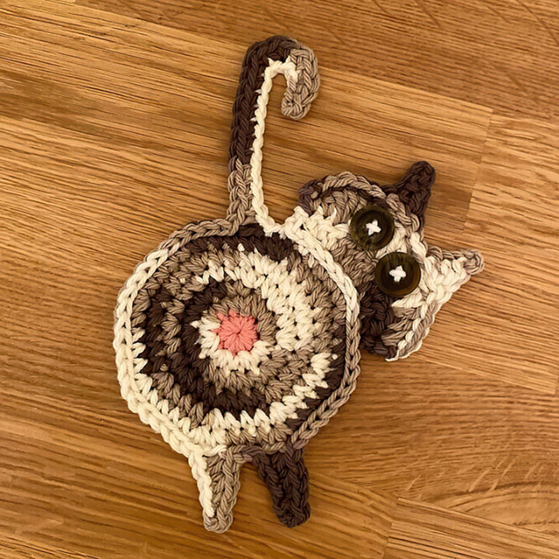 🎄Pre-sale for seven days🐱Cat Butt Coasters🎉