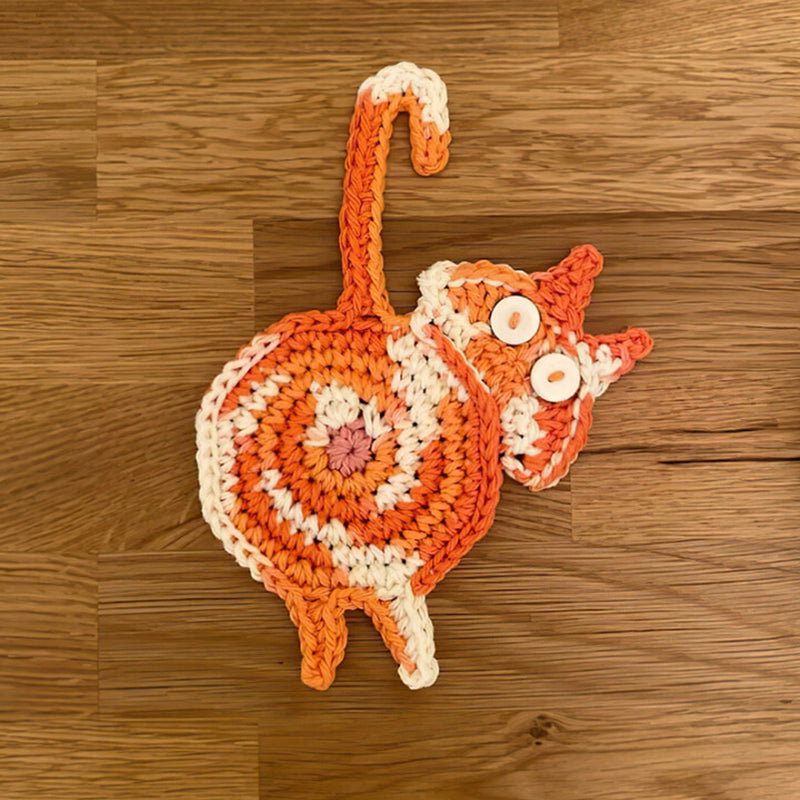 🎄Pre-sale for seven days🐱Cat Butt Coasters🎉