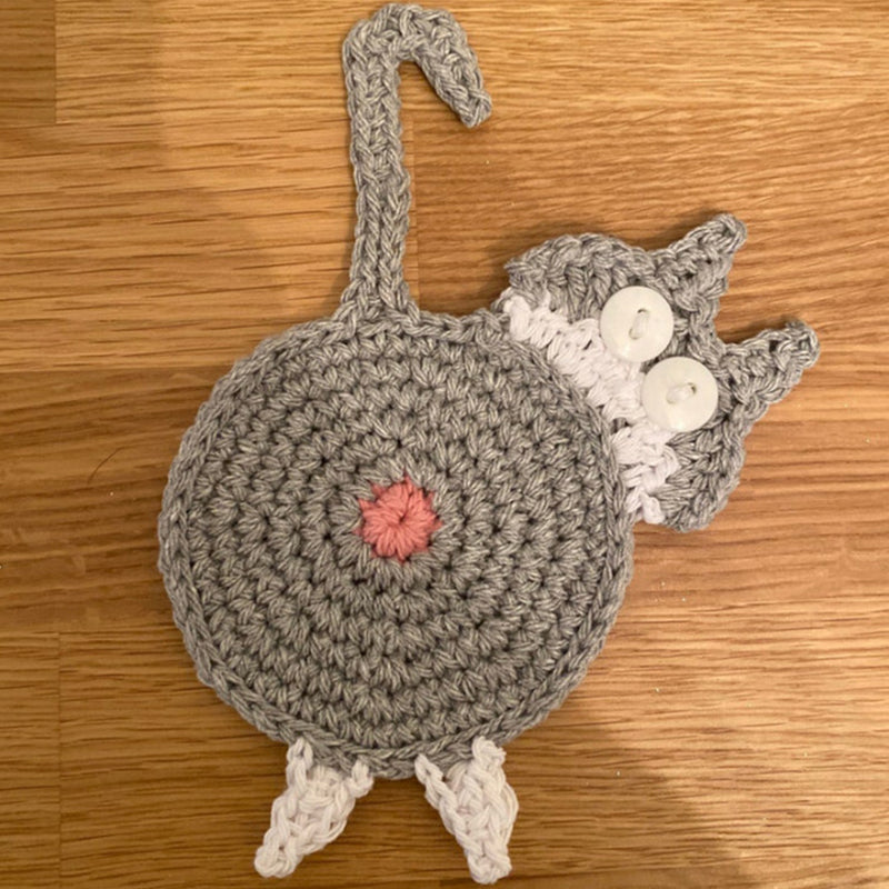 🎄Pre-sale for seven days🐱Cat Butt Coasters🎉