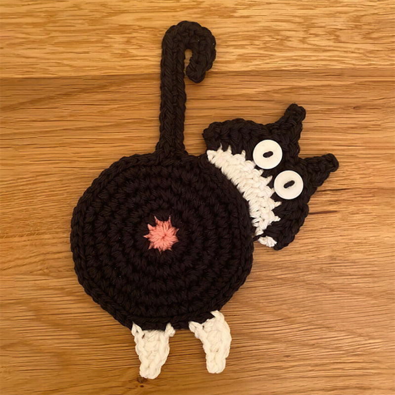🎄Pre-sale for seven days🐱Cat Butt Coasters🎉