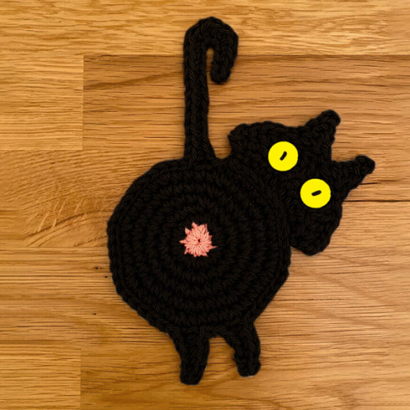 🎄Pre-sale for seven days🐱Cat Butt Coasters🎉