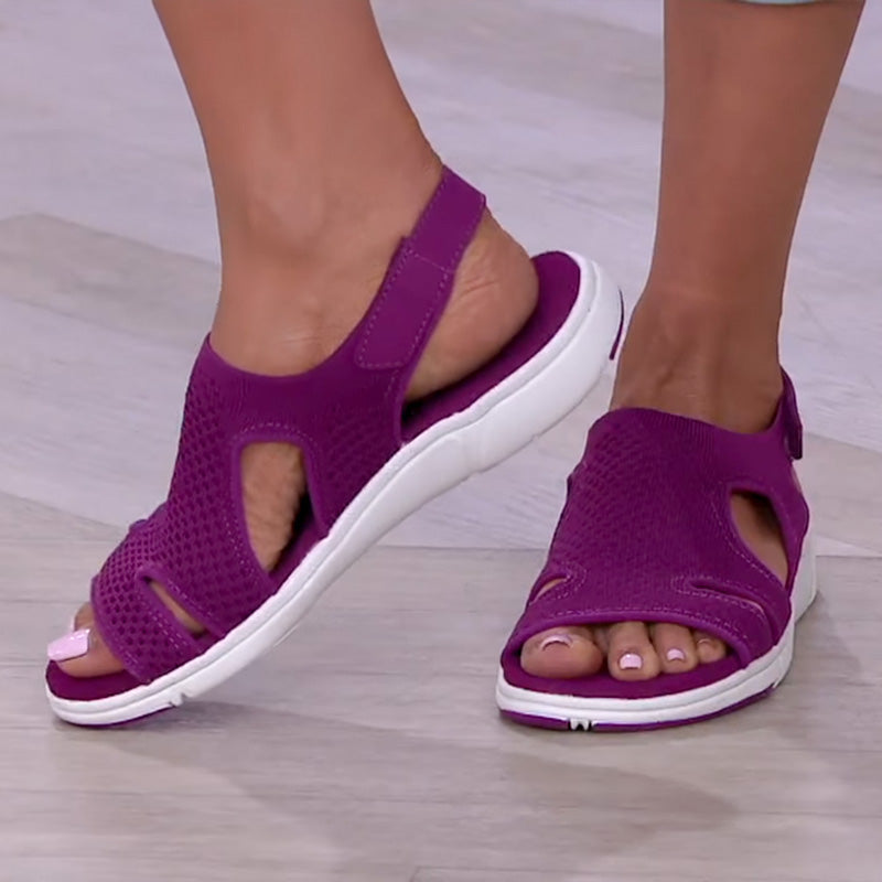 Thick-Soled Strappy Sandals