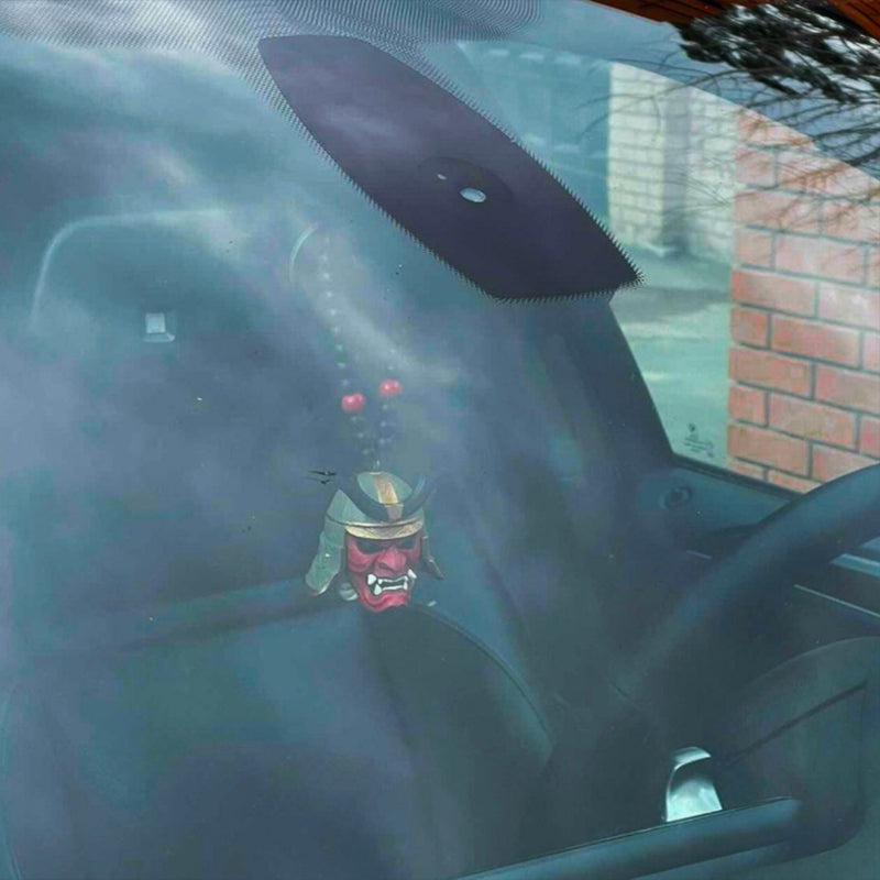 PRE SALE>>Japanese Oni Mask Car Rear Veiw Mirror Ornament