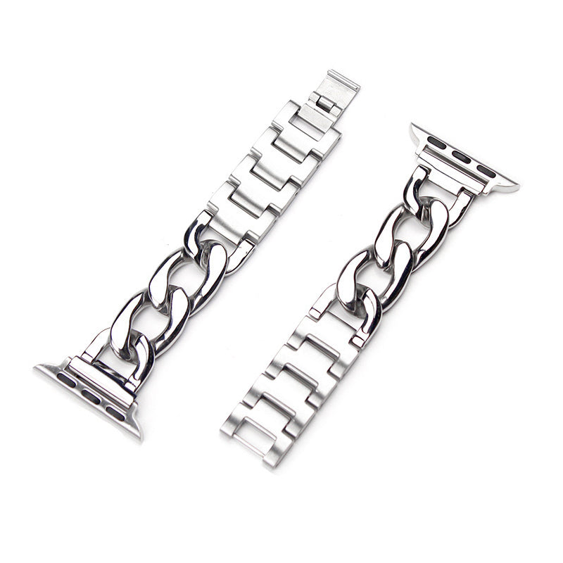 Metal Single-breasted Watch Strap