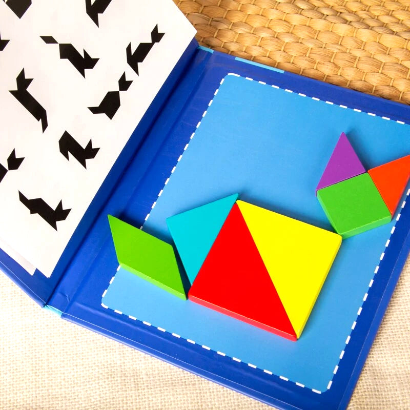 Advanced Magnetic Tangram For Kids